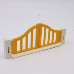 Playmobil 40411 Portail Barrière Jaune Orange 4344