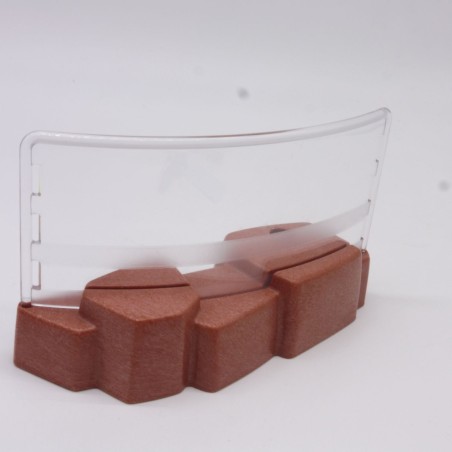 Playmobil 40419 Barrière Tansparente Haute sur Rocher Enclos Zoo 4850 7476