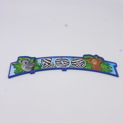Playmobil 40427 Grand Panneau Bleu Zoo 4850