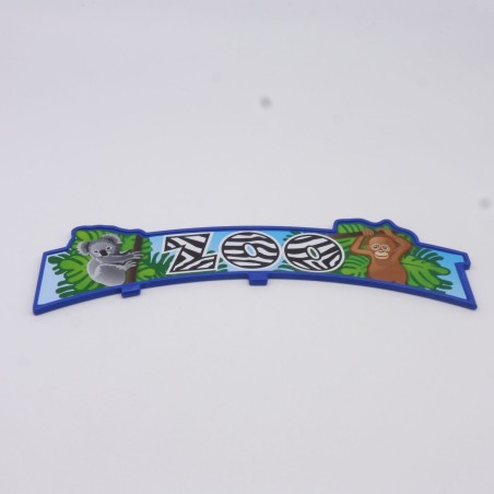 Playmobil 40427 Grand Panneau Bleu Zoo 4850