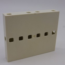 Playmobil 40440 Mur Blanc avec Trous 90mm x 75mm System X 4190 Léger Jaunissement