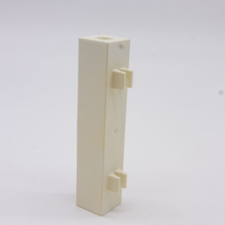 Playmobil 40445 Petit Poteau Blanc H 75mm System X 4190 avec Crochets Léger Jaunissement