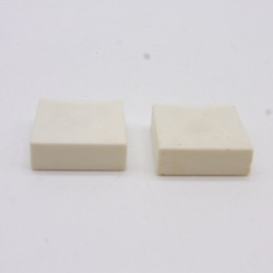 Playmobil 40447 Lot de 2 Petits Chapeaux Blancs System X 4190 5224 5474 5877