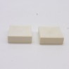 Playmobil 40447 Lot de 2 Petits Chapeaux Blancs System X 4190 5224 5474 5877
