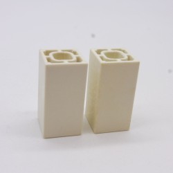 Playmobil 40450 Lot de 2 Petits Poteaux Blancs H 30mm System X 4190 3171 3885 4410 6672