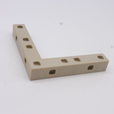 Playmobil 40456 Barre de Finition Angle Gris Clair 90mm System X