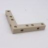 Playmobil 40456 Barre de Finition Angle Gris Clair 90mm System X