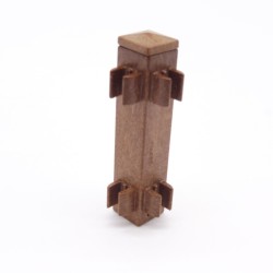 Playmobil 40467 Poteau Marron Angle avec Chapeau Barrière 6926 70325 9262