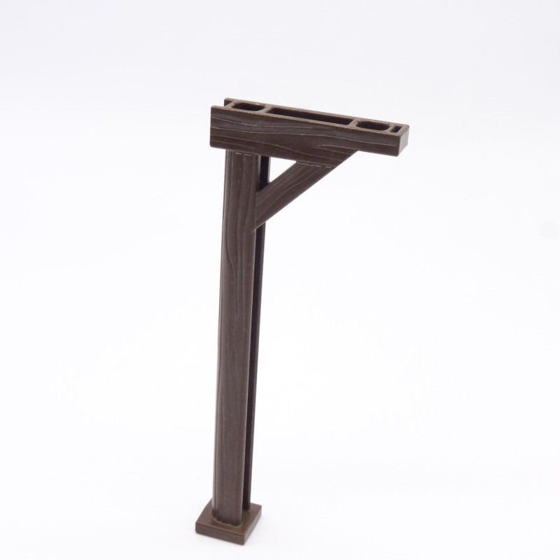 Playmobil 40470 Poteau équerre  Marron Foncé System X 4826 5907