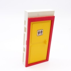 Playmobil 40475 Mur 60mm X 120mm avec Porte Jaune System X 3254