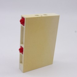 Playmobil 40502 Mur Blanc Creux L 60mm x H 90mm System X Jaunissement