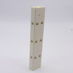 Playmobil 40530 Poteau Large Blanc 30mm x 165mm System X Trous des 2 côtés