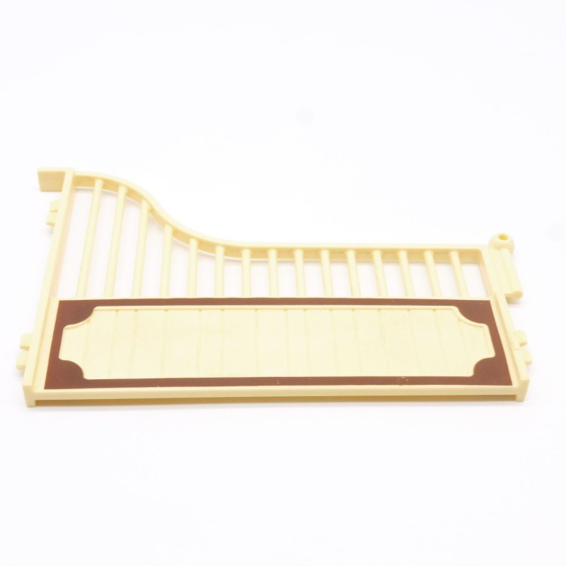 Playmobil 40563 Mur Gauche Jaune Paille et Marron pour Box à Chevaux 5516 5517 70589