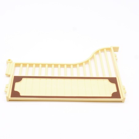 Playmobil 40564 Mur Droit Jaune Paille et Marron pour Box à Chevaux 5516 5517 70589