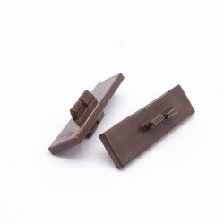 Playmobil 40571 Lot de 2 Connecteurs Marrons pour Box à Chevaux 5516 5517 70589