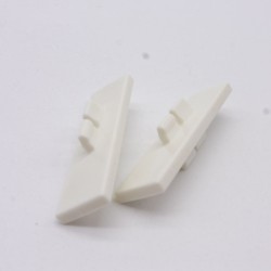 Playmobil 40572 Lot de 2 Connecteurs Blancs pour Box à Chevaux 5520 5521