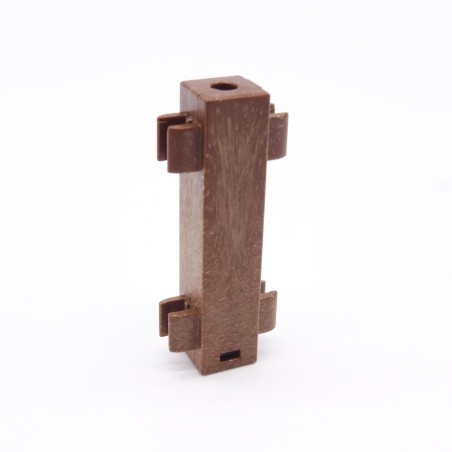 Playmobil 23375 Poteau Marron pour Barrière 5684 6926 6927 6930 6931 6934 6935