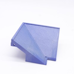 Playmobil 14536 Toit Bleu Angle Rentrant 90mm x 85mm System X 4404