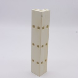 Playmobil 9469 Poteau Angle Blanc 30mm x 165mm System X Léger Jaunissement