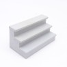 Playmobil 13429 Escalier Gris Bleu 90mm X 45mm X 45mm System X 3965 4324 5923 Léger Jaunissement
