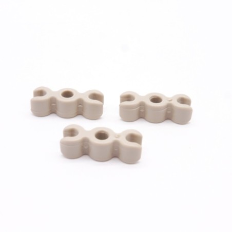 Playmobil 8022 Lot de 3 Attaches pour Grilles Cage aux Fauves 4233