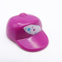 Playmobil 40612 Casquette Adulte Violette Logo Blanc
