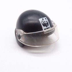 Playmobil 40620 Casque de Moto Noir avec visière WWF