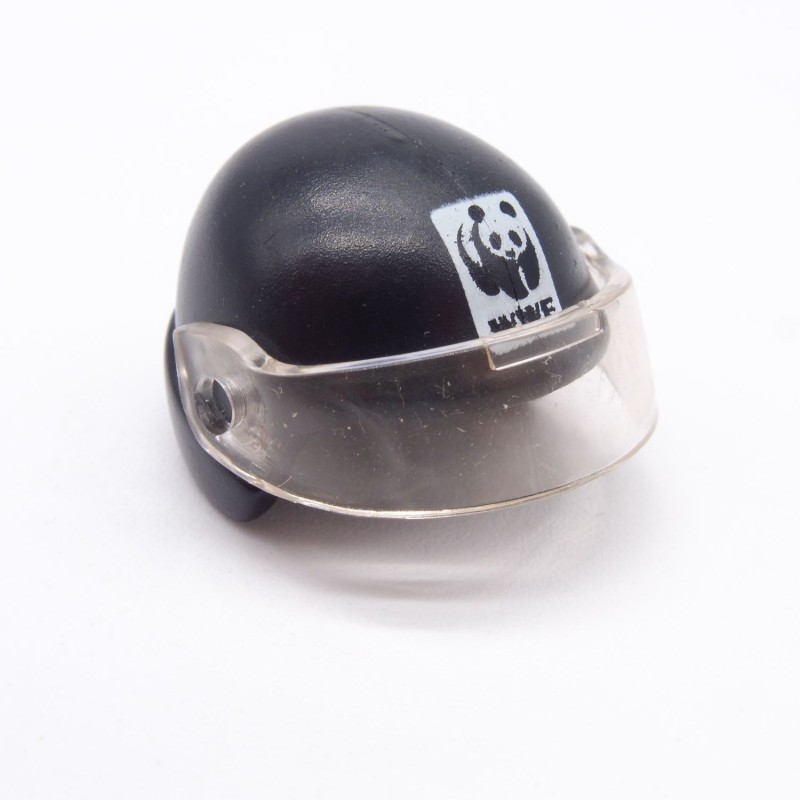 Playmobil 40620 Casque de Moto Noir avec visière WWF