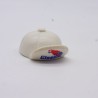 Playmobil 40632 Casquette Adulte Blanche Bord Relevé GLASURIT