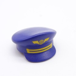 Playmobil 40637 Casquette Bleue Dessin Jaune La Poste