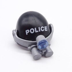 Playmobil 40640 Casque Noir avec Lunettes Infrarouge Forces Spéciales Police