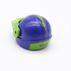 Playmobil 40647 Casque de Moto Bleu BOERI avec Visière Verte