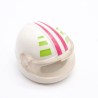 Playmobil 40652 Casque de Moto Blanc Rose et Vert Carreau Blanc
