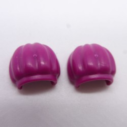 Playmobil 40655 Lot de 2 Couvre épaules Médiévaux Violets