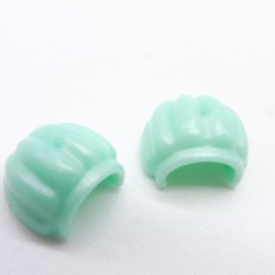 Playmobil 40656 Lot de 2 Couvre épaules Médiévaux Vert Menthe