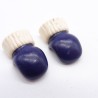 Playmobil 40661 Paire de Gants Moufles Adultes Bleu et Blanc