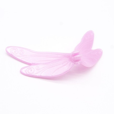 Playmobil 40687 Ailes de Fée Adulte Roses pour Personnage avec trou dans le Dos