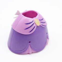 Playmobil 40700 Robe Rose et Violette avec Nœud Blanc Corps Fins