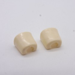 Playmobil 40711 Paire de Manchettes Larges Blanc Crème