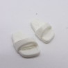 Playmobil 40720 Paire de Pantoufles Sandales Blanches Souples