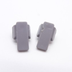 Playmobil 40733 Lot de 2 Bracelets Manchettes Espace Futuriste Gris