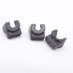Playmobil 40734 Lot de 3 Bracelets Manchettes Espace Futuriste Gris Foncés