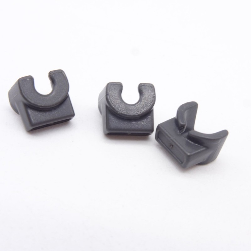 Playmobil 40734 Lot de 3 Bracelets Manchettes Espace Futuriste Gris Foncés