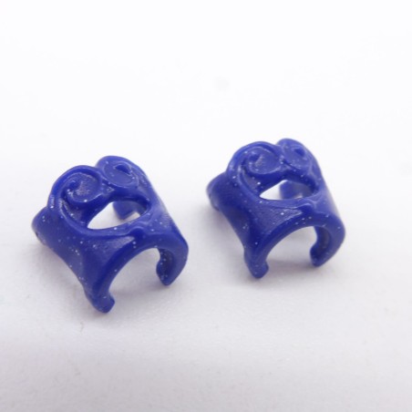 Playmobil 40735 Lot de 2 Bracelets Protections Poignets Bleus