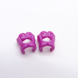 Playmobil 40736 Lot de 2 Bracelets Protections Poignets Violets