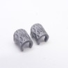 Playmobil 40741 Lot de 2 Protections Poignets Grises Gladiateur