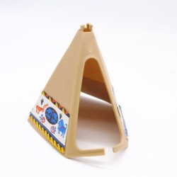 Playmobil 40780 Toile Plastique Tipi Indien Vintage 3250 plusieurs parties cassées