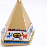 Playmobil 40780 Toile Plastique Tipi Indien Vintage 3250 plusieurs parties cassées
