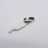 Playmobil 40800 Pume Indien Blanc et Noir Bout Rond pour Nouveaux Indiens