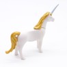 Playmobil 40837 Licorne Adulte Blanche et Dorée Corne Bleue traces de Feutre